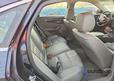 2018 Chevrolet Impala Premier из США, поврежденный, VIN 2G1125S34J9109029